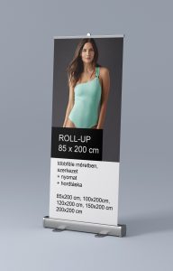 Rollup, roll-up, nyomtatással